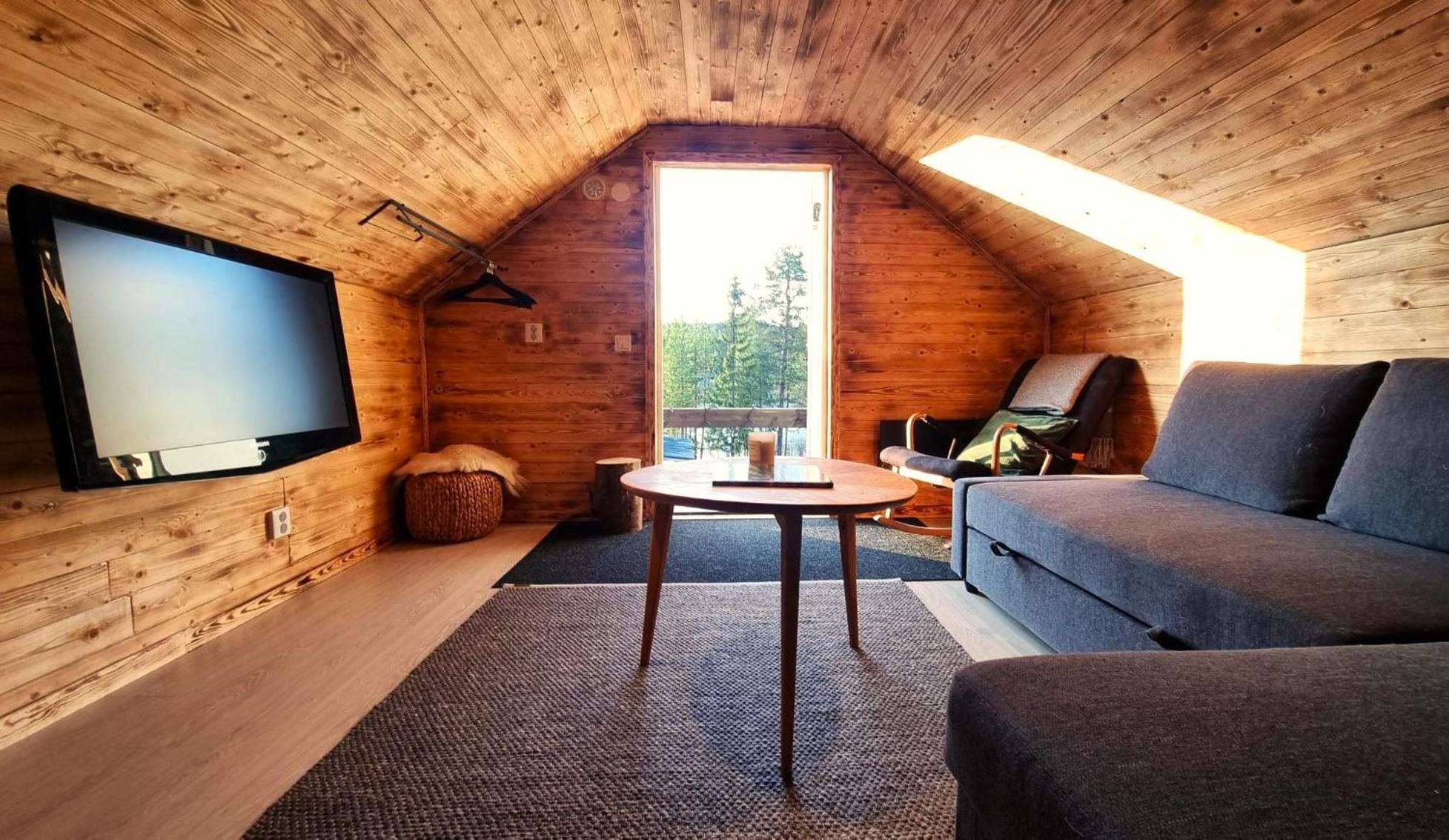 Cozy Cabin Styled Loft Kiruna község Kültér fotó