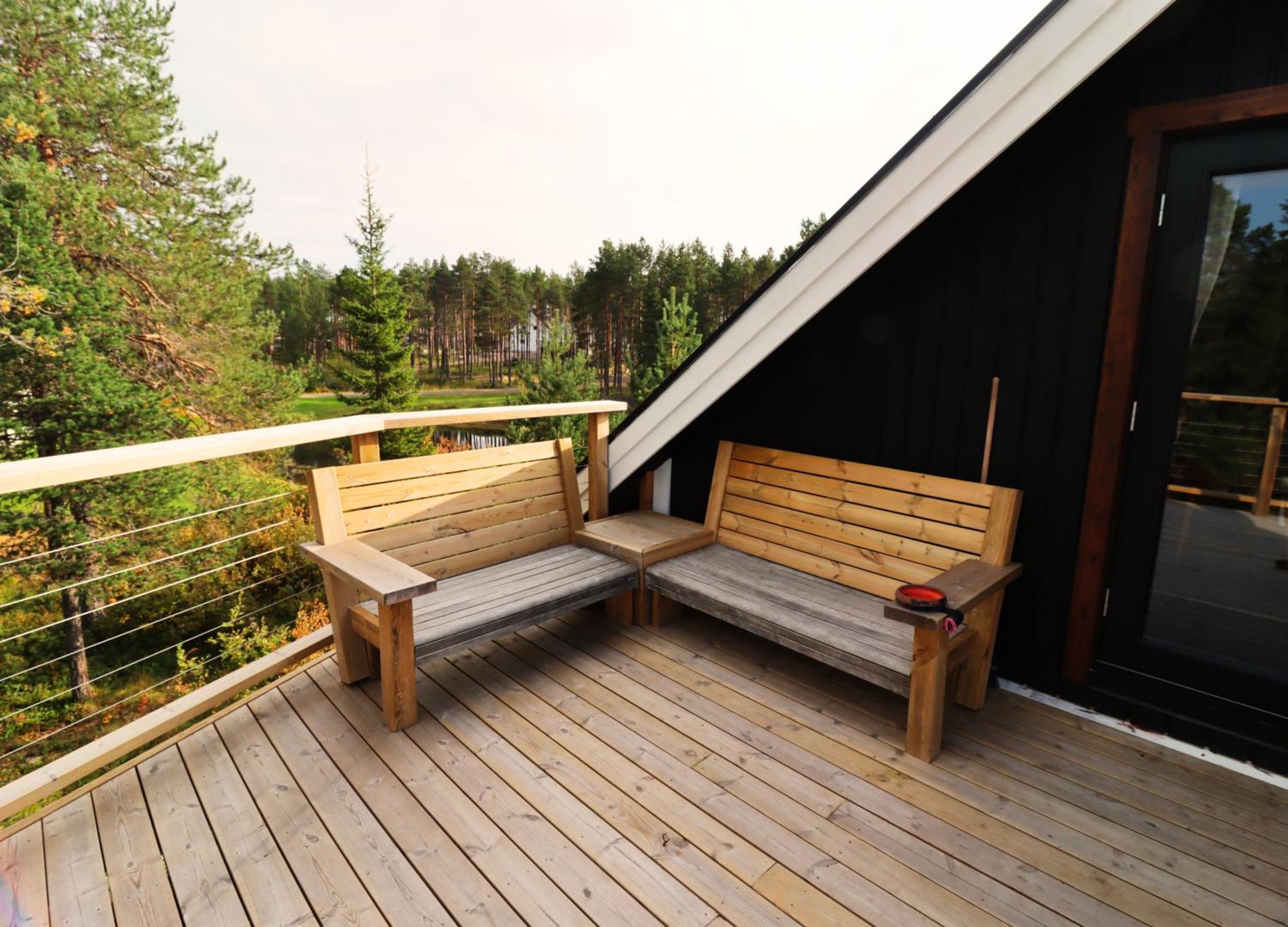 Cozy Cabin Styled Loft Kiruna község Kültér fotó